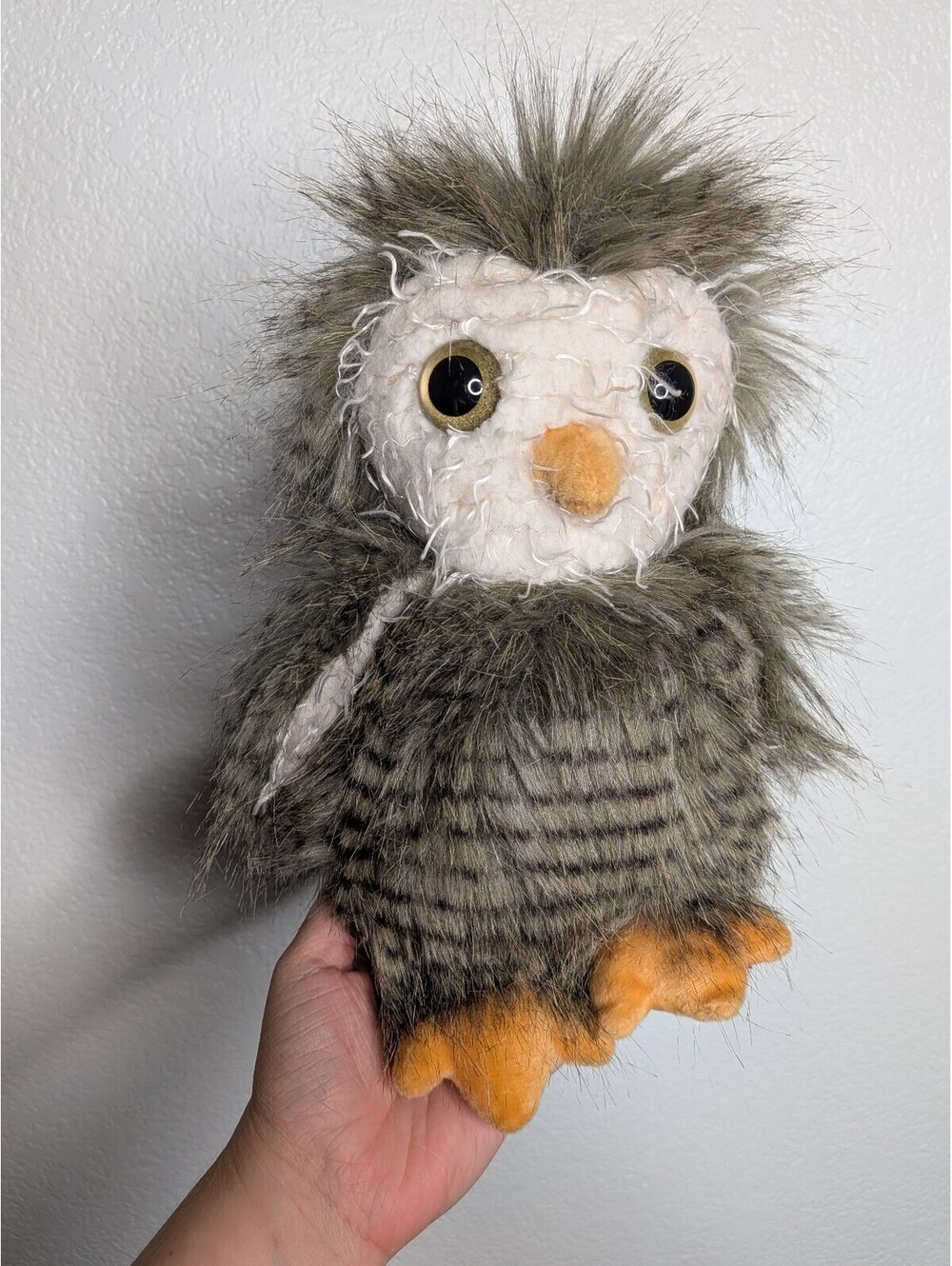 Bunnies By the Bay FURRIENDS Gray Owl Plush Stuffed Animal